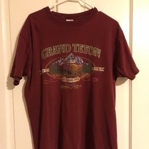 Vintage national park tee shirt